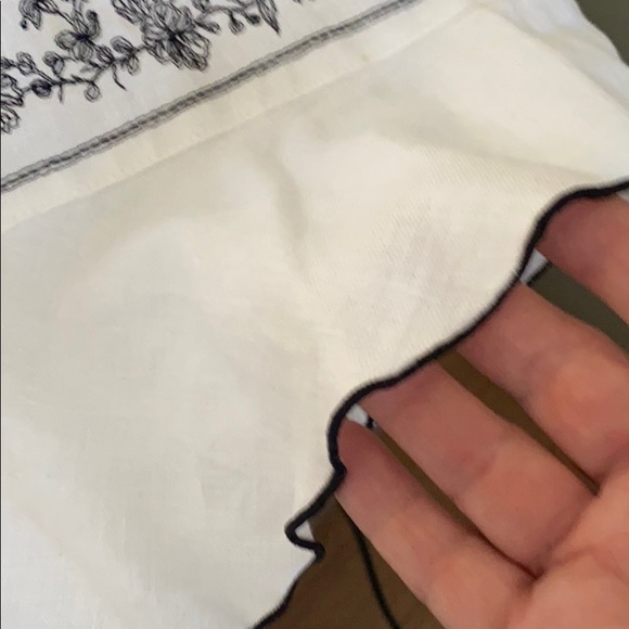 Norton McNaughton 💯 linen petites white skirt /Final price - Picture 8 of 8